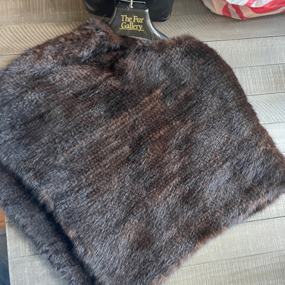 Mink Poncho - Excellent Condition- The Fur Gallery